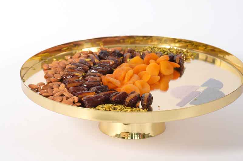 Brass Serving Tray - 40 cm