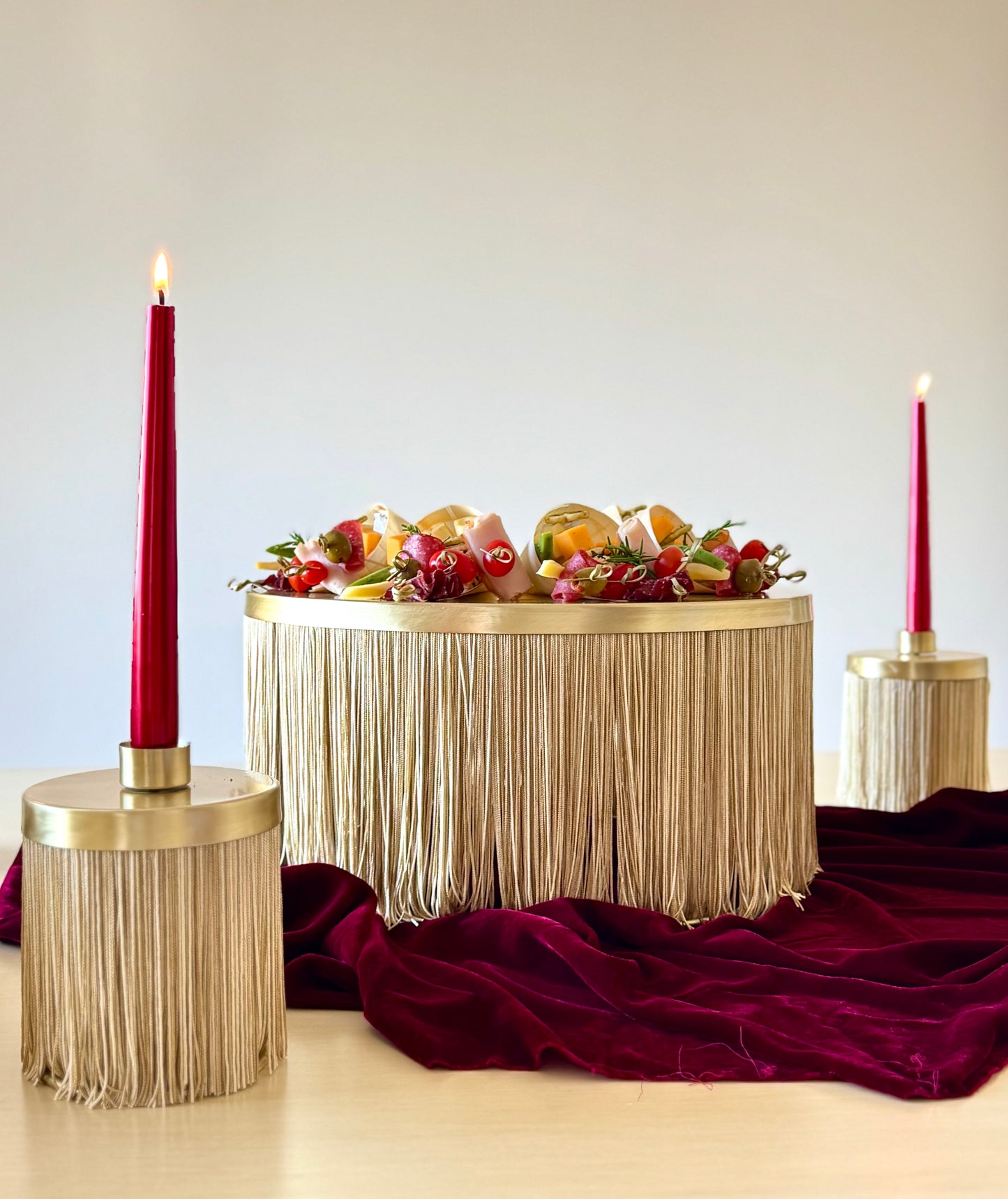 Sharshib Candle Holder Gold
