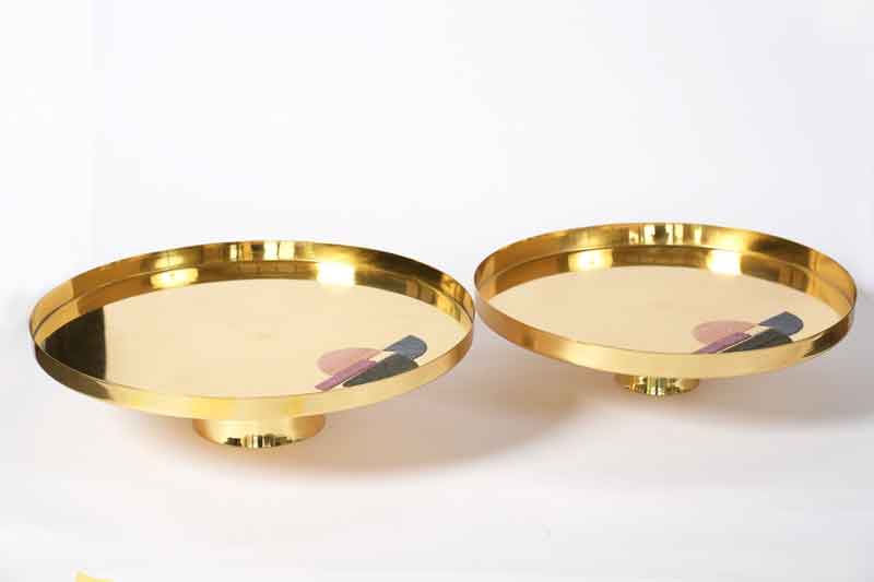 Brass Serving Tray - 40 cm