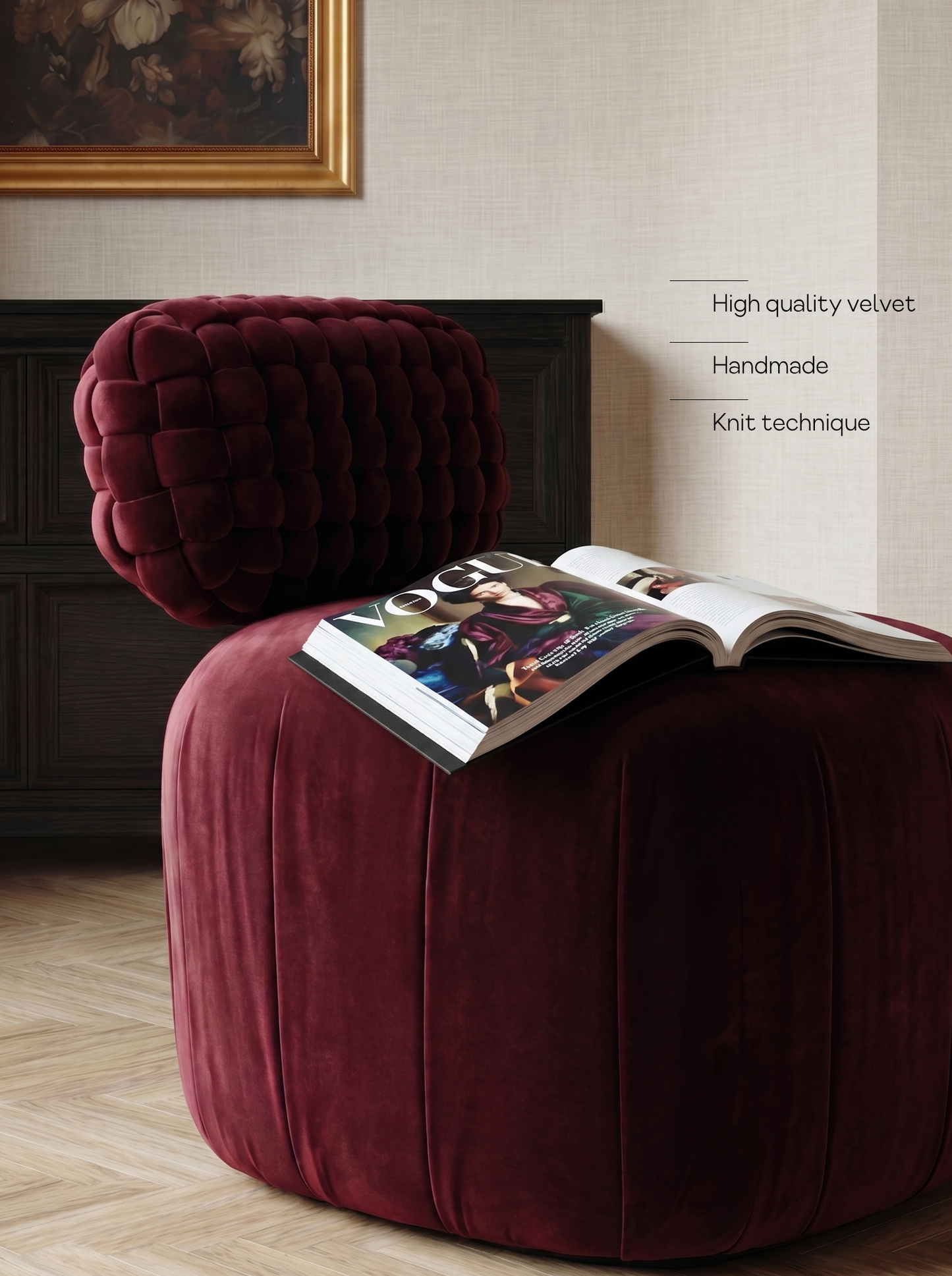 Cascade Velvet - Red