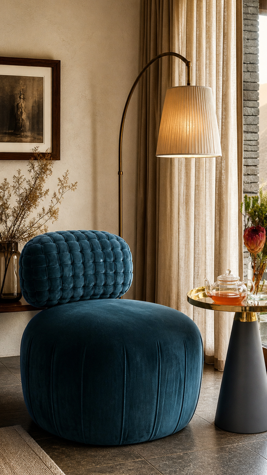 Cascade Velvet - Navy