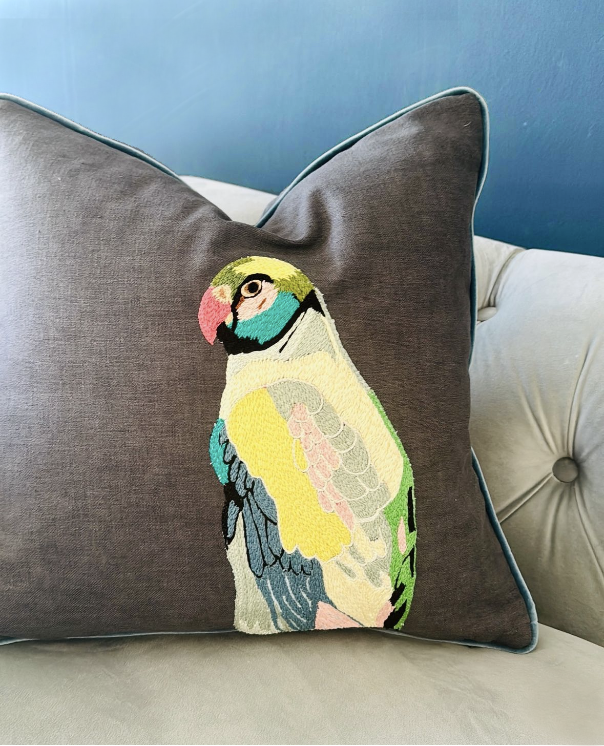 Feathered Dreams Cushion - Dreamy Nest