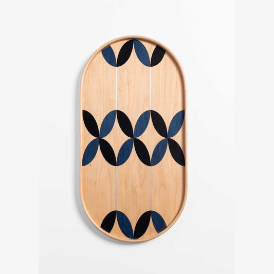 Maison Retro Small Tray Blue