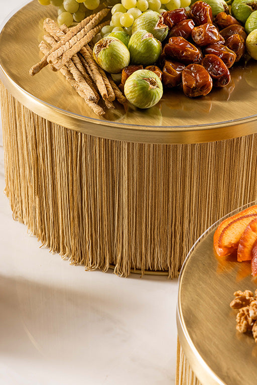 Gold Sharashib Serving Platter - Big Size