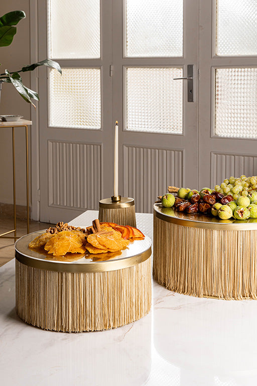 Gold Sharashib Serving Platter - Big Size